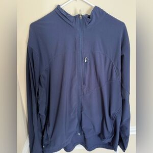 Men’s Size XL NIKE Navy Blue Zip-Up Jacket Activewear Outdoors Workout Casual